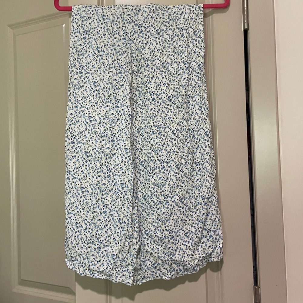 Brandy Melville Mid-Length Floral Skirt